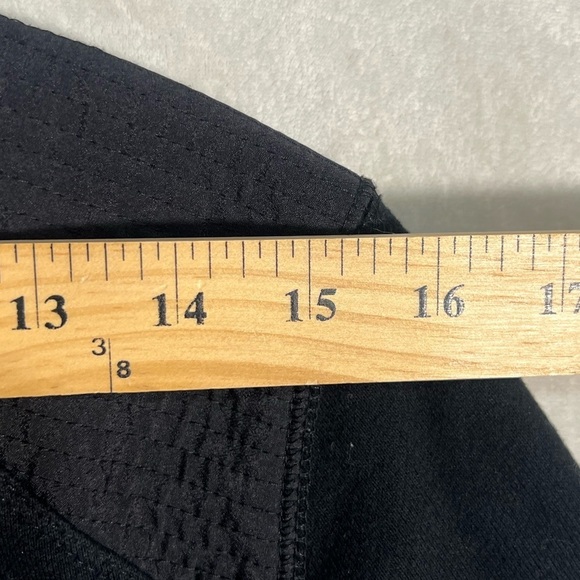 Vince Women’s XS Full Zip Cotton Black Bomber Jacket Coat Trucker EUC Chic - Picture 7 of 13